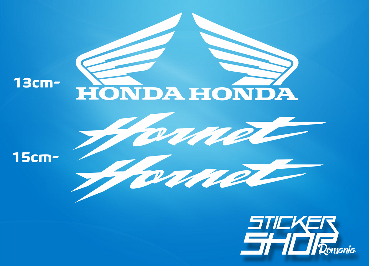 Honert Sticker Set complet stickere Honda Hornet – Sticker Shop Romania