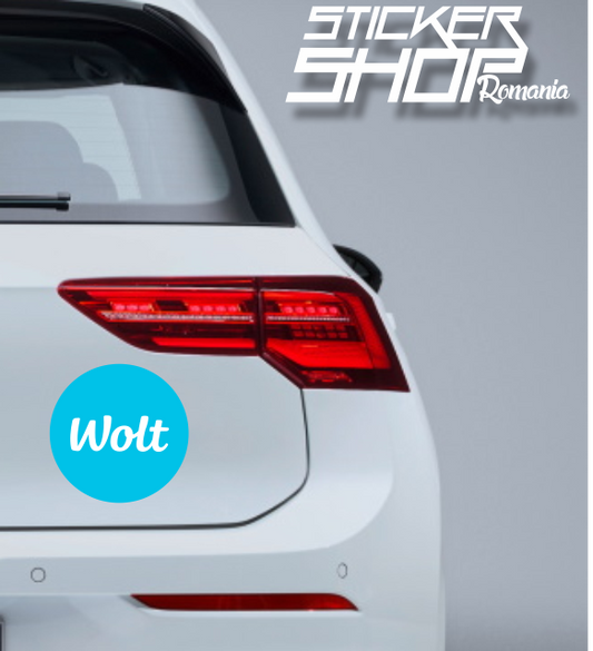 Sticker Wolt