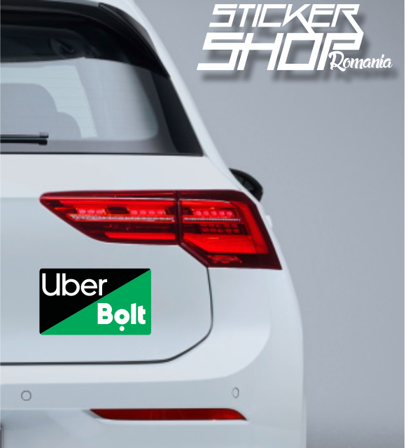 Sticker Chenar Uber Bolt