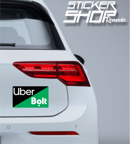 Sticker Chenar Uber Bolt