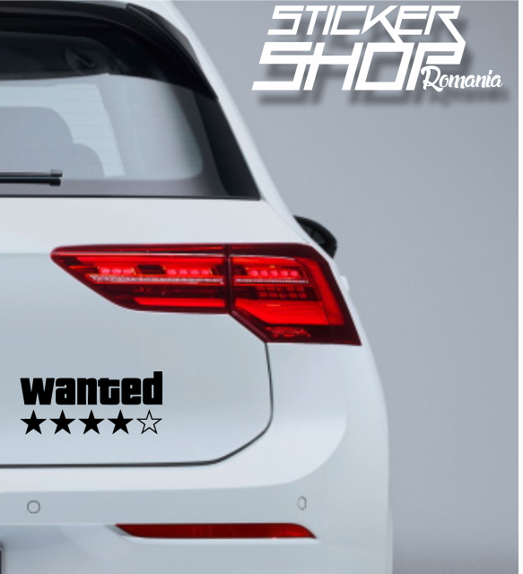 Sticker Gta Wanted