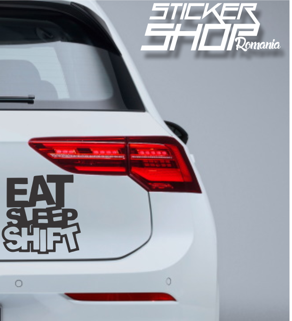 Sticker Eat sleep shift