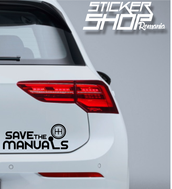 Sticker Save the manuals