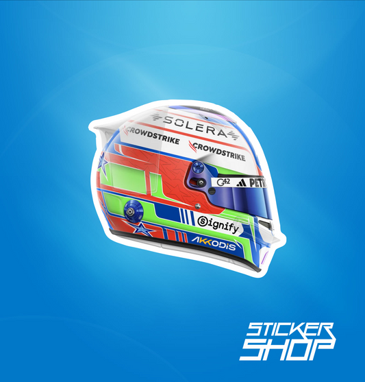 Sticker Cască Andrea Kimi Antonelli – Decal Motorsport Formula 1